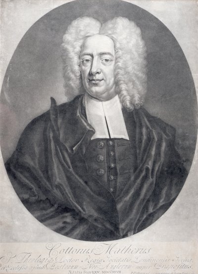 Cotton Mather (1663-1728) de Peter Pelham